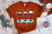 Christmas Wine Glasses Png, an Illustration by Libby Wishes (Thumbnail 4 of 8)