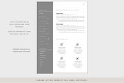 RESUME Template - Cover Letter WORD, a Resume Template by PAPPERMINT RESUME STUDIO (Thumbnail 4 of 7)
