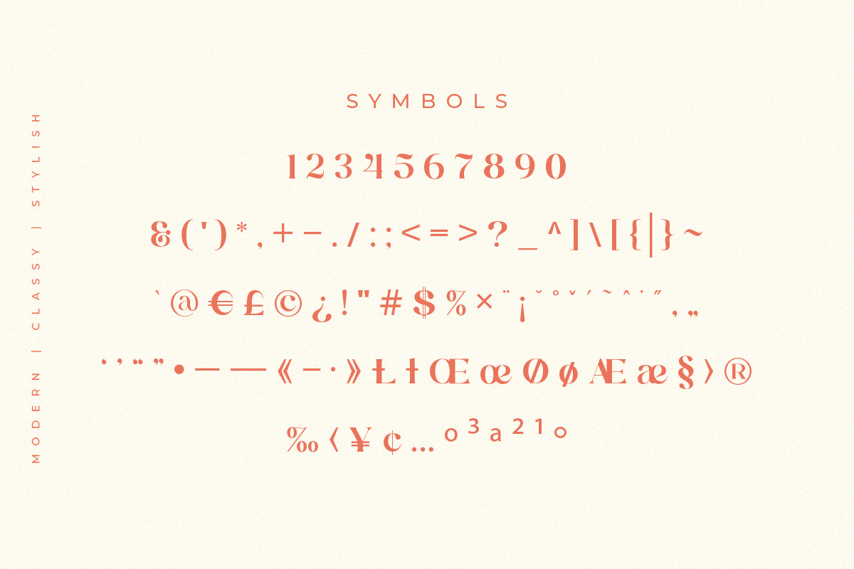 Calgary | New Stylish Serif Font, a Serif Font by Pentagonistudio (Photo 19 of 20)