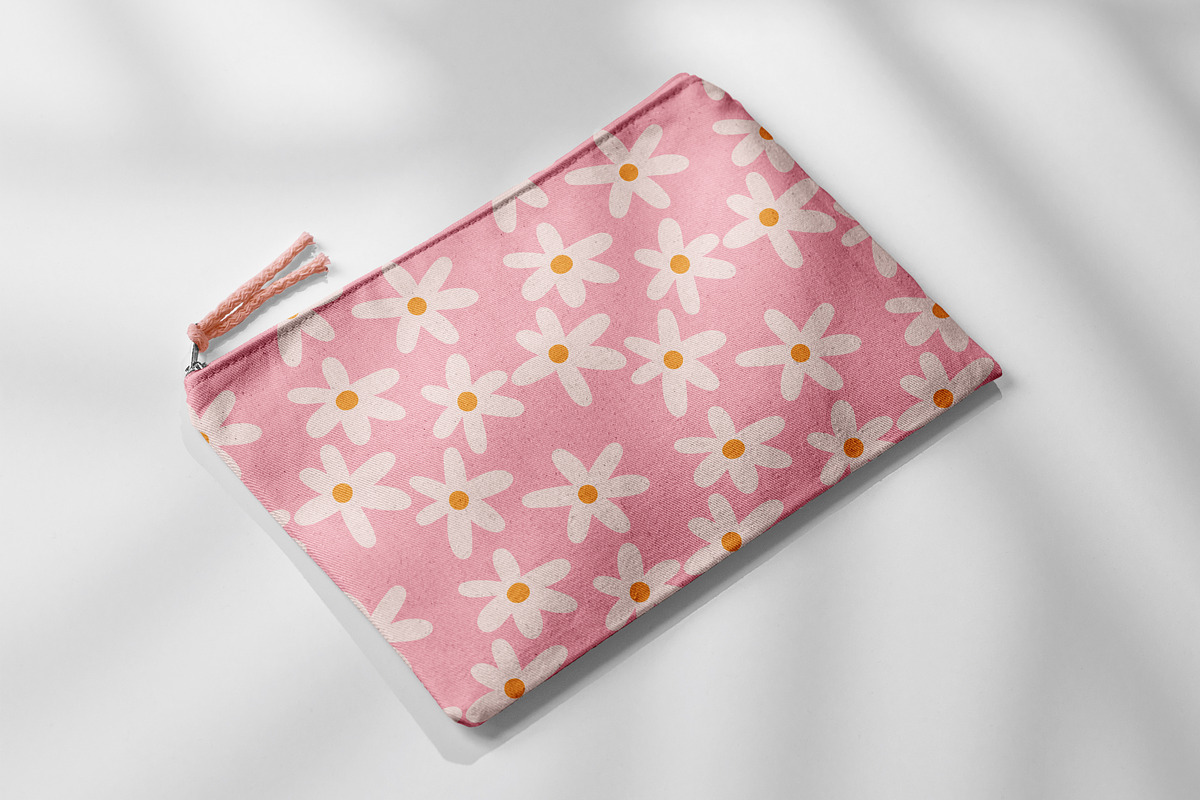 Groovy daisy seamless patterns set, a Pattern Graphic by Good Studio (Photo 12 of 12)