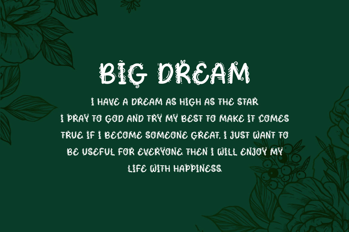 Deconator - Decorative Font, a Handwritten Font by Mightyfire (Photo 3 of 4)