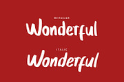 Hellobye Playful Font, a Font by Dicubit (Thumbnail 9 of 10)