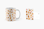 Christmas cookies pattern, a Pattern Graphic by AlexandraTret (Thumbnail 3 of 3)