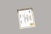 A4 Certificate Mockup, an Advertising Mockup by rizalamora (Thumbnail 3 of 11)