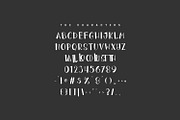 Ooblast Display Font Christmas, a Sans Serif Font by Maulana Creative (Thumbnail 4 of 7)