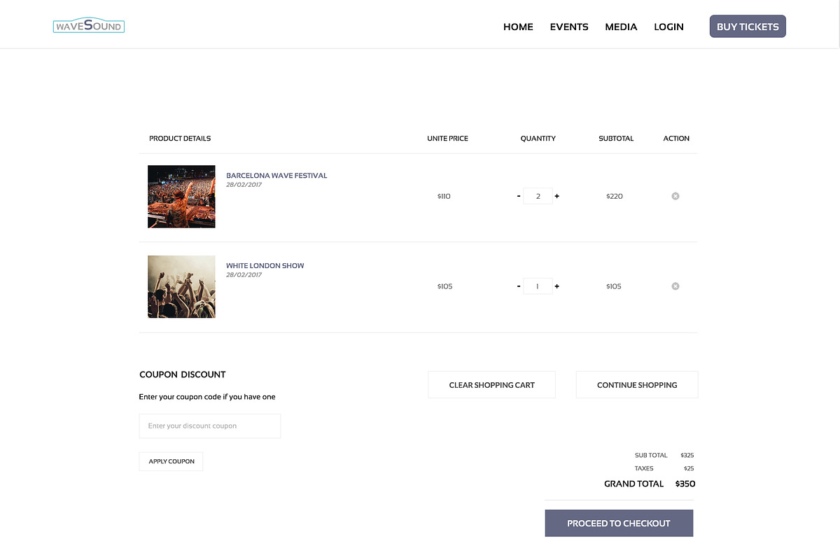 Event Organization PSD Template, a Websites & App Template by W3D Design (Photo 4 of 4)
