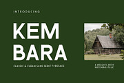 Kembara Font Family, a Sans Serif Font by Pikgura (Thumbnail 1 of 6)