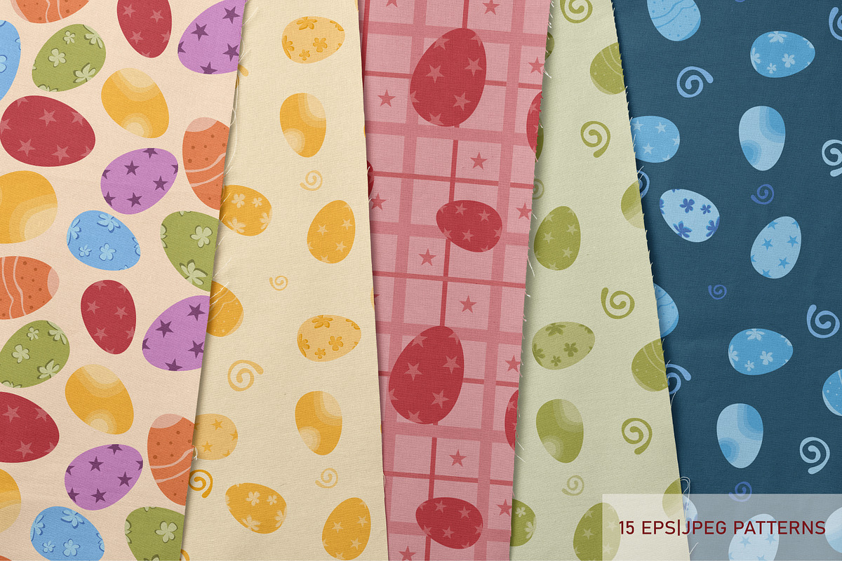 Happy Easter Vector Bundle, a Seasonal Illustration by Vaniuta_Art (Photo 4 of 11)