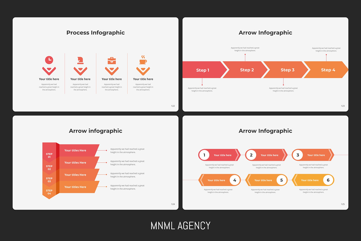 Massive Infographic Template, a Presentation Template by MNML Agency (Photo 38 of 63)