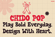 Chido Pop, a Sans Serif Font by Pinisi ART (Thumbnail 4 of 10)