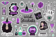 Witch graphic collection, an Illustration by piyacler (Thumbnail 2 of 5)