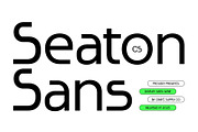 CS Seaton – Sans Serif Typeface, a Sans Serif Font by Craft Supply Co. (Thumbnail 1 of 8)