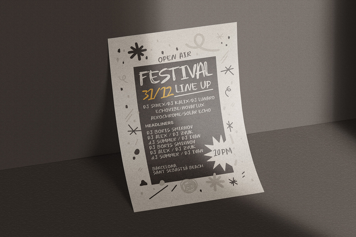 Drifty Pen – Scribble Handdrawn Font, a Handwritten Font by Youthlabs Studio (Photo 4 of 12)
