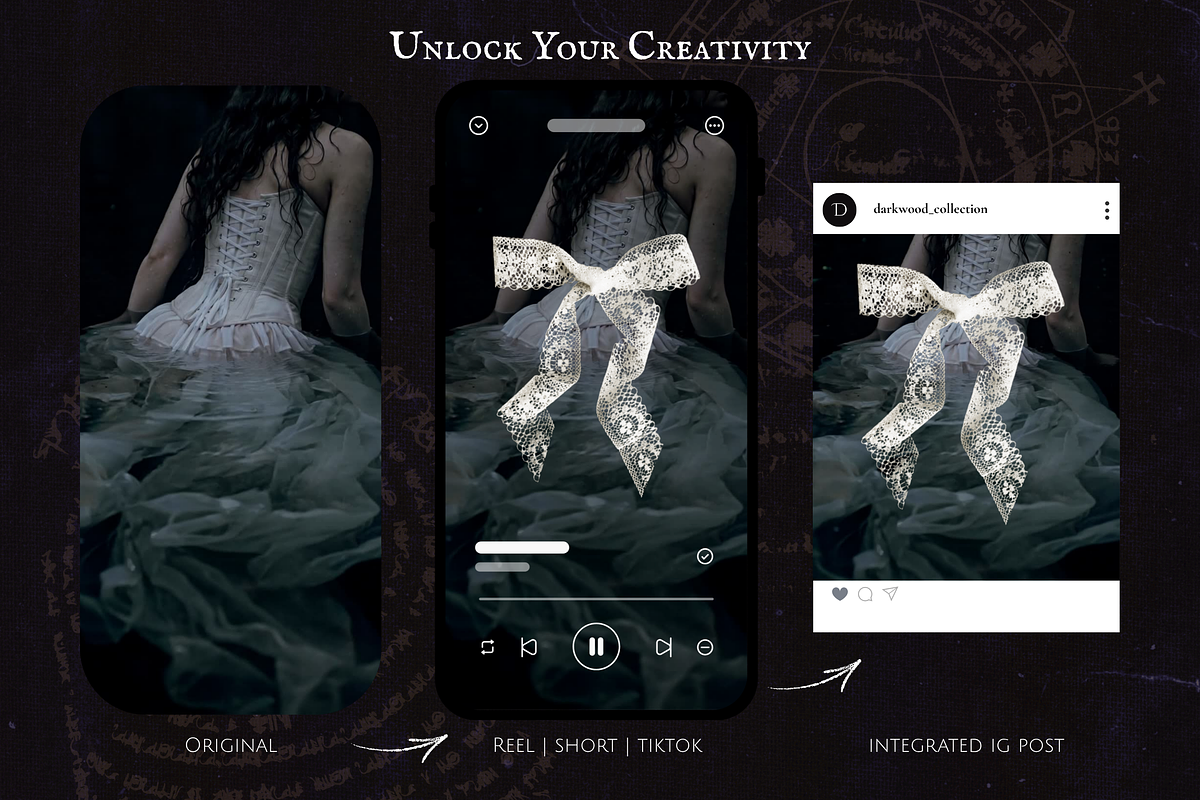 Darkwood Aesthetic Video Bundle, a Social Media Template by The Flossy Finch (Photo 22 of 24)