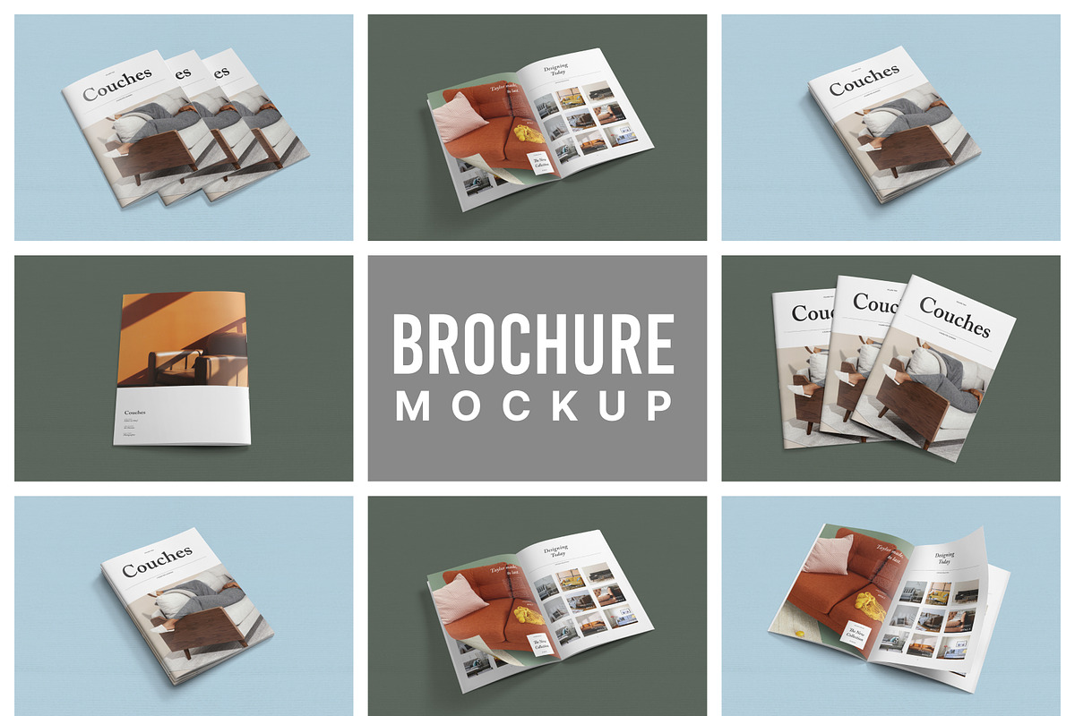 A4 Bifold Brochure Mockup Bundle 70, a Books & Magazine Mockup by Graphicuss (Photo 1 of 7)