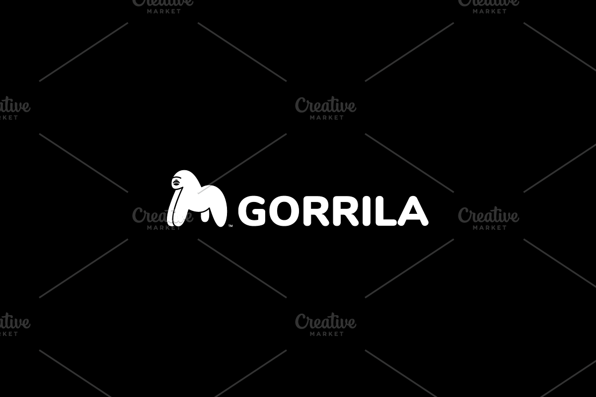 Gorilla Logo Template, a Branding & Logo Template by Graphicado (Photo 3 of 3)