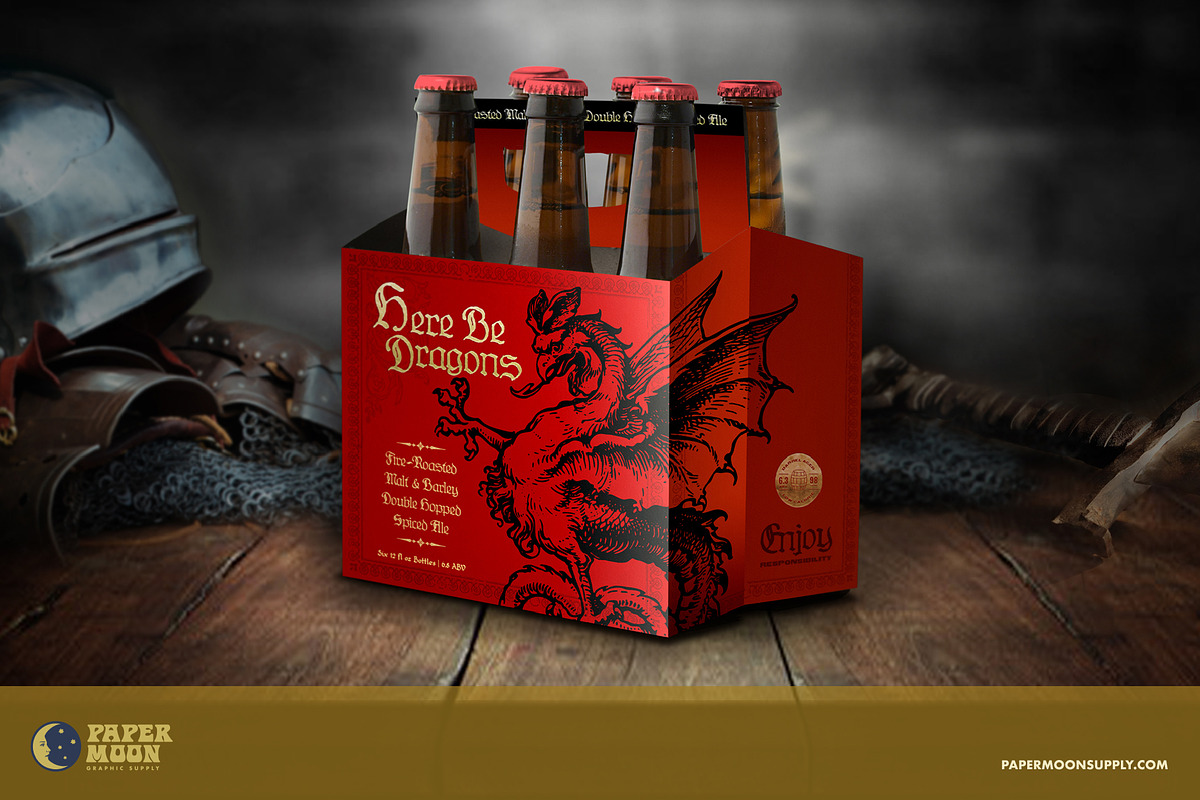 Krampus Blackletter Vintage Font, a Blackletter Font by Paper Moon Graphic Supply (Photo 3 of 5)