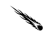 Fire Meteor Comet Silhouette Bundle, an Illustration by Designs_River (Thumbnail 19 of 51)