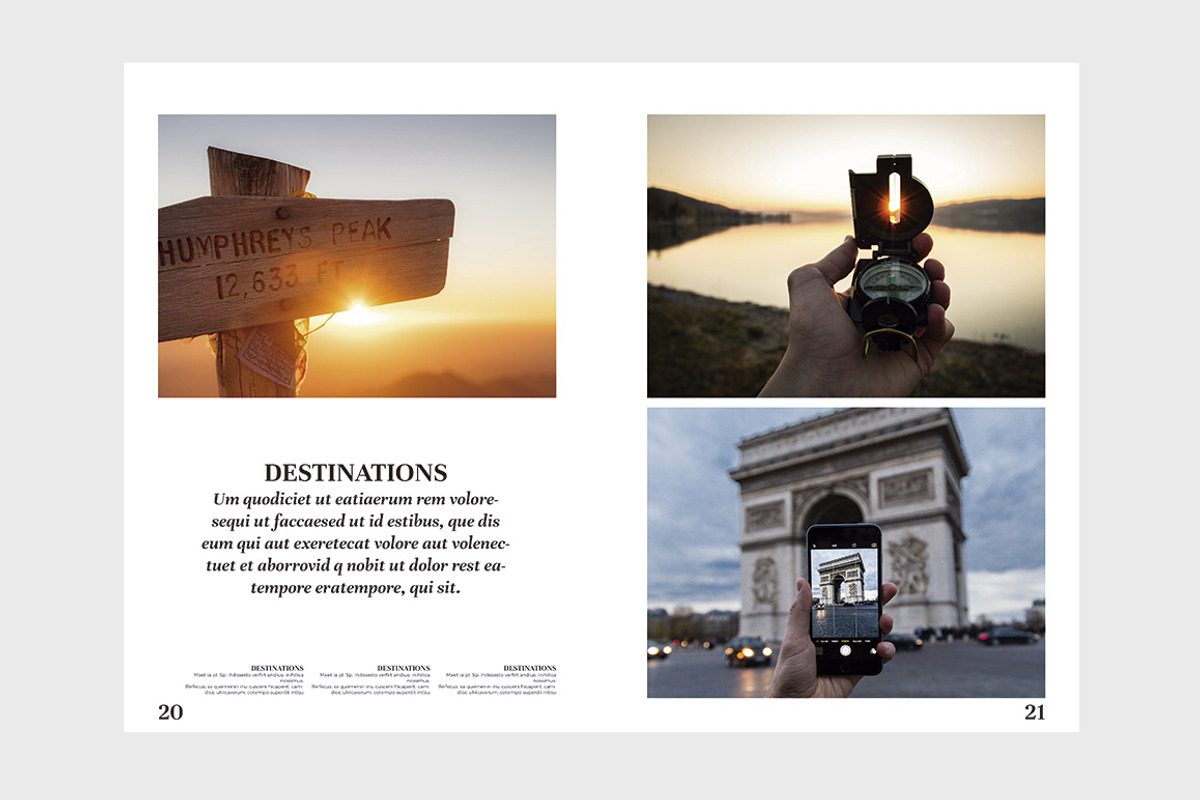 Paradise Magazine Template, a Magazine Template by N A N D U Z D E S I G N (Photo 11 of 15)