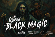 Gunaguna Horror Font, a Handwritten Font by Fontcamp Type Foundry (Thumbnail 4 of 10)