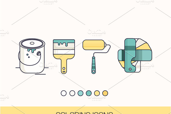 Coloring Icons