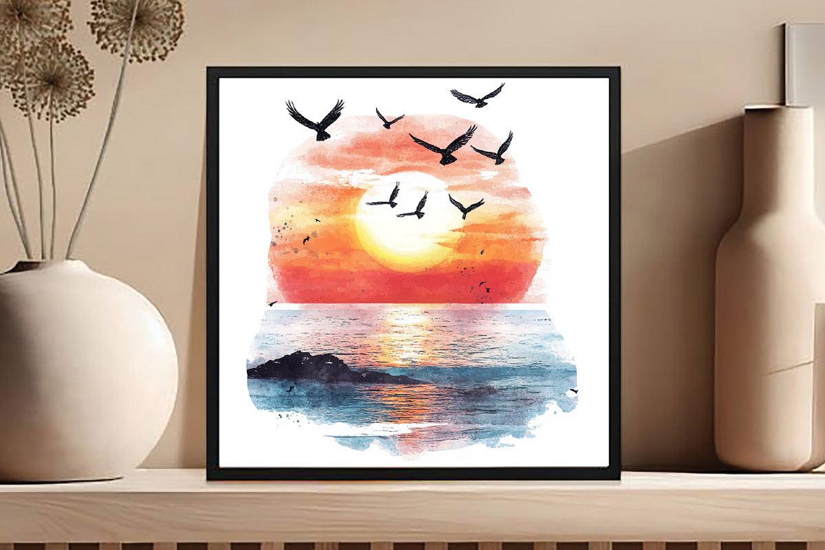 Hand-drawn Summer Sublimation, an Illustration by DreamCafeArt (Photo 4 of 6)