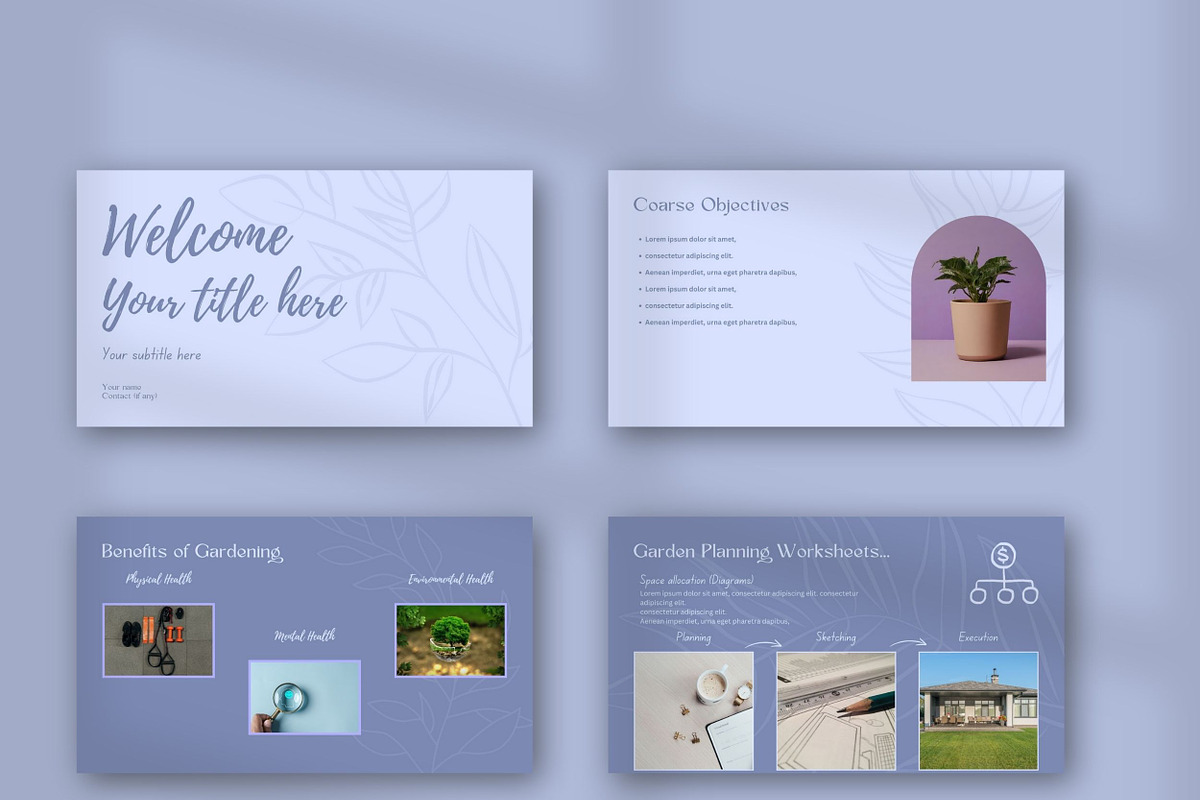 Gardening Coarse Presentation Canva, a Presentation Template by DesignArts (Photo 3 of 5)