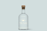 Glass Liquor Bottle Mockup, a Packaging Mockup by Copal (Thumbnail 6 of 12)