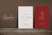 Signatires, a Script Font by din-studio.com (Thumbnail 2 of 10)
