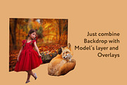 24 Fox Photo Overlays, an Action Add-On by PhotoEffects.Store (Thumbnail 8 of 10)