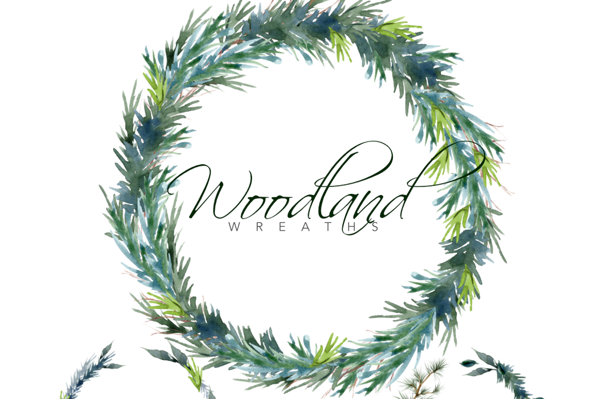 Watercolor Leaves & Greenery, an Illustration by Feather Grace Designs (Photo 9 of 12)