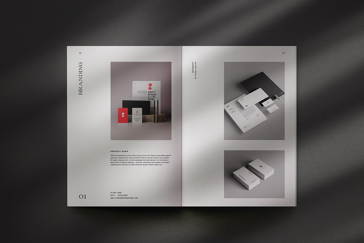 Graphic Design Portfolio, a Brochure Template by Occy Design (Photo 5 of 12)
