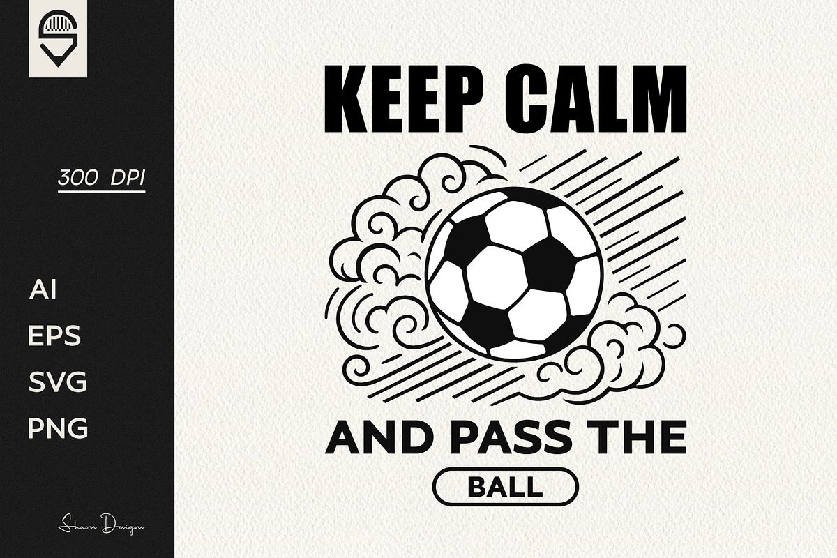 Funny Football Quote T-Shirt Design, a Sport Illustration by shaondesigns (Photo 1 of 6)