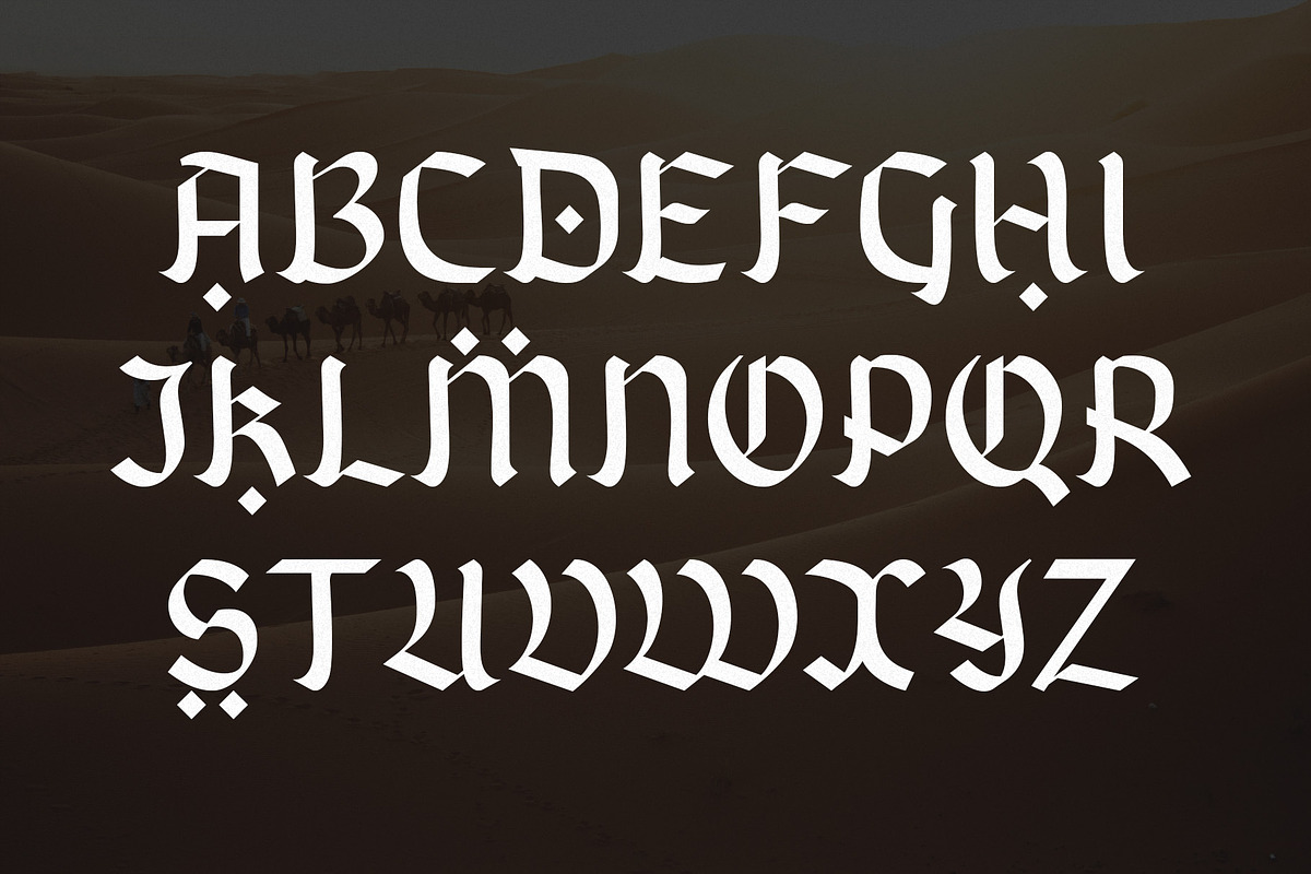 Hikma - Arabic Style Typeface, a Serif Font by HipFonts (Photo 3 of 10)