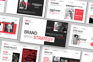 Creative Brand Strategy Presentation, a Presentation Template by Mighty-Slide