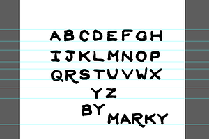 Hand Drawn Alphabet 50% OFF!