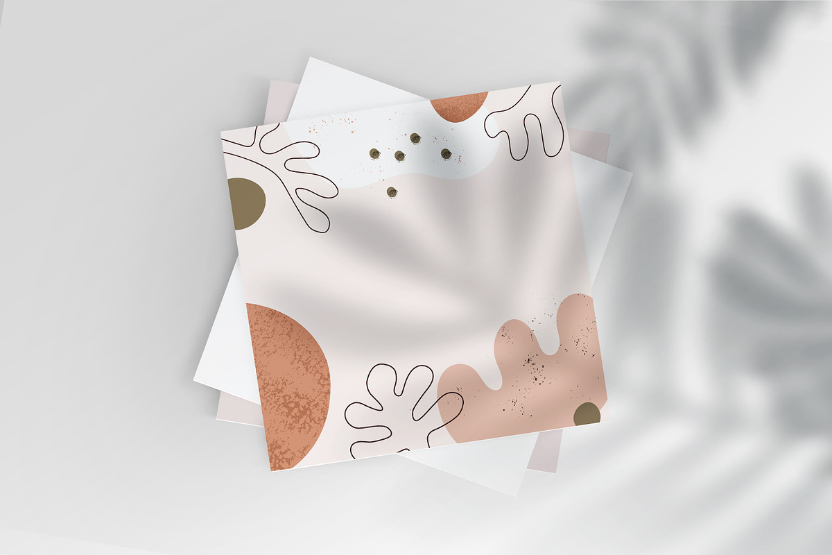 Abstract shapes cards, backgrounds, a Decorative Illustration by Good Studio (Photo 11 of 13)