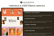 Retro Squarespace Website Template, a Squarespace Template by Mockup Art Atelier (Thumbnail 14 of 16)