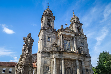 Saint Franciscus church and Calvary, Santiago de Compostela, Gal, an Architecture Photo by GoodGoods