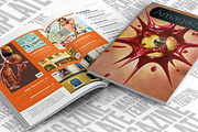InDesign Magazine Template, a Magazine Template by temphall (Thumbnail 1 of 4)