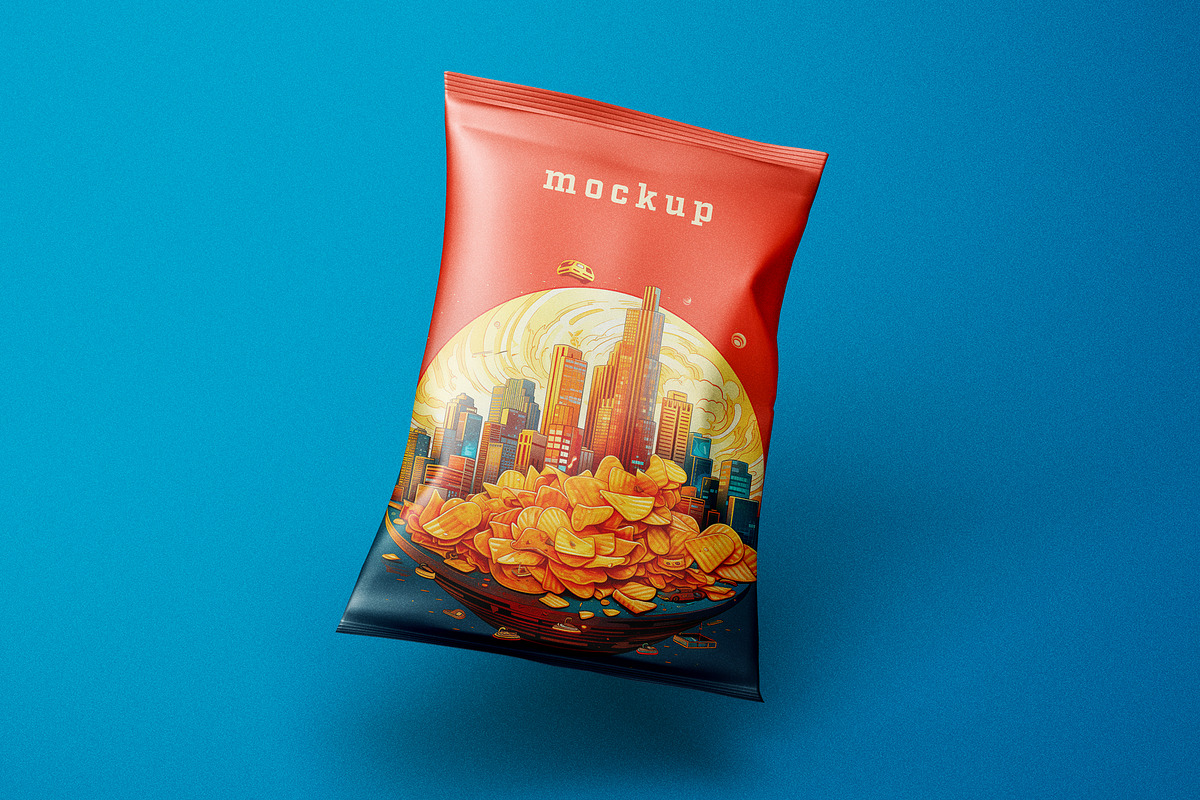 Chips Package Mockup, a Packaging Mockup by dpi (Photo 5 of 10)