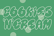 COOKIE — multilingual bubble font, a Handwritten Font by Studio Noppo (Thumbnail 4 of 7)