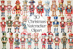 Christmas Nutcracker PNG Clipart, an Illustration by DreamPrint404