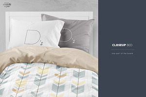 Bedding Multiboard Mockup