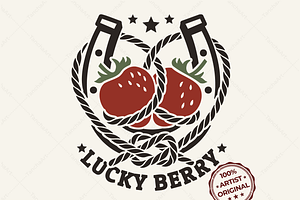 Cowgirl Luck Heart SVG Cowboy love