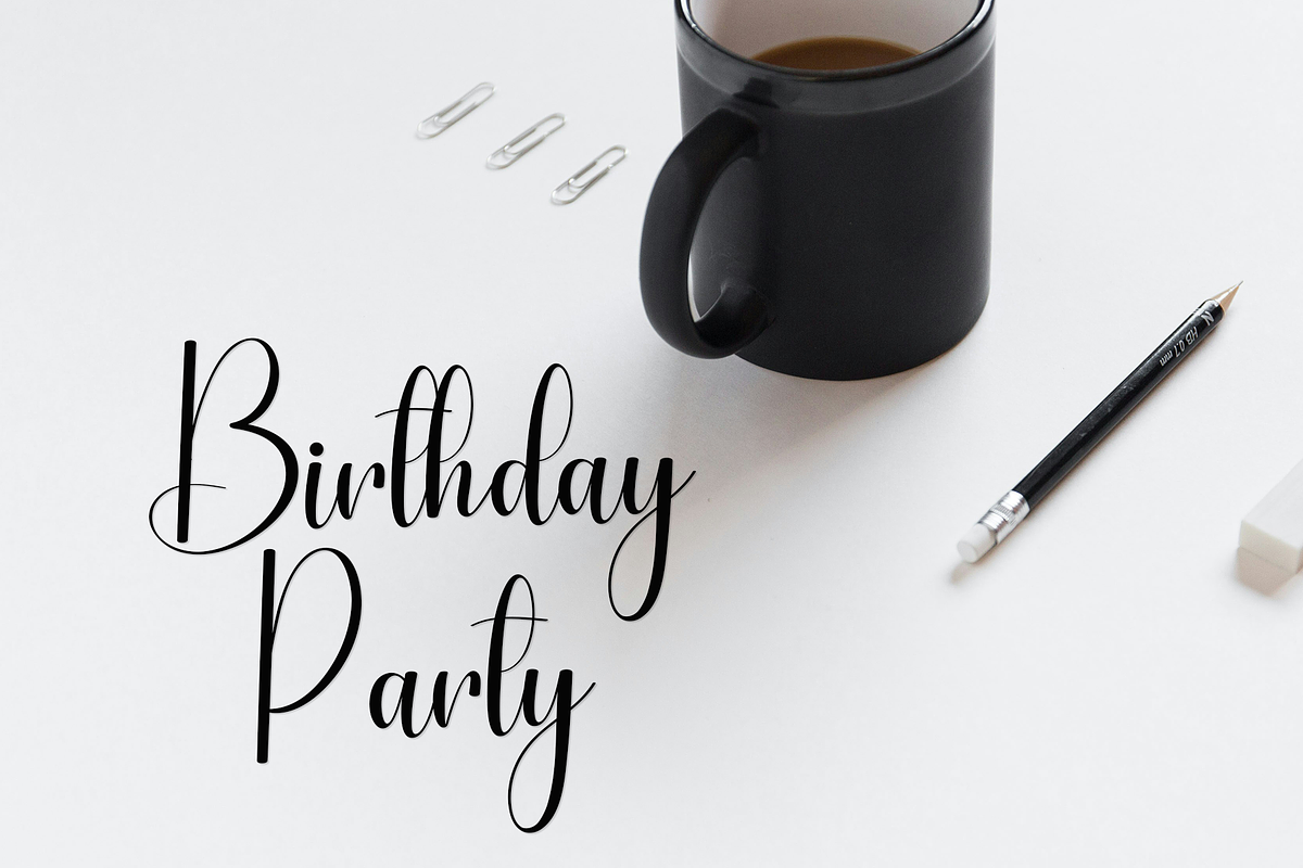 Samantha Handwriting, a Handwritten Font by InermediaSTUDIO (Photo 2 of 8)