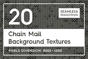 20 Chain Mail Background Textures, a Texture Graphic by Textures & Backgrounds (Thumbnail 1 of 21)