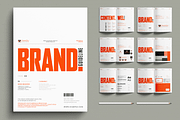 Brand Guidelines Corporate Identity, a Brochure Template by MightyDesign (Thumbnail 1 of 6)