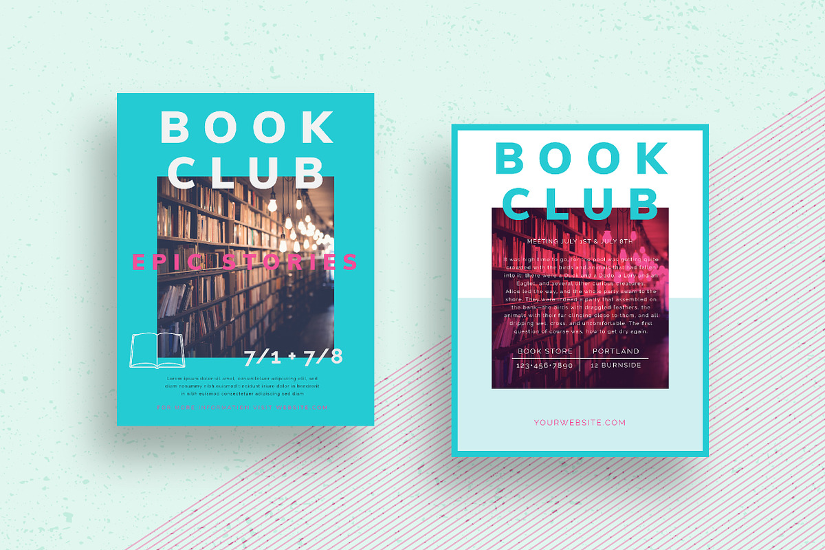 Minimal Bold Event Flyer, a Flyer Template by Everyday Monster Creative (Photo 5 of 6)