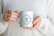 Blue Floral Clipart for Weddings, a Decorative Illustration by Hello Holly Studio (Thumbnail 4 of 10)